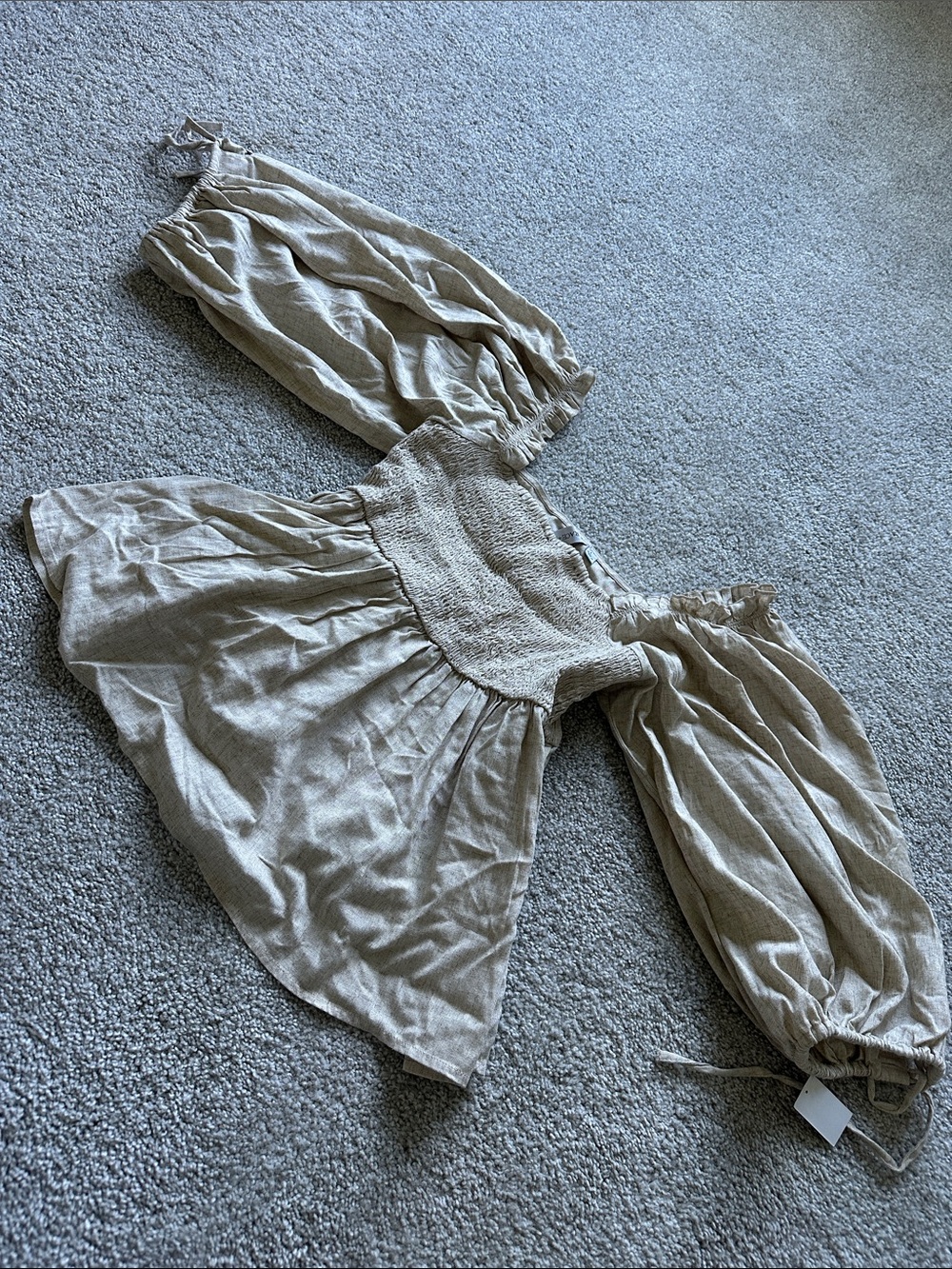 Grace + Karma Viscose and linen blend shirt NWT